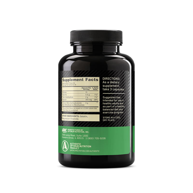 Optimum Nutrition HMB 1000mg 90 Capsules