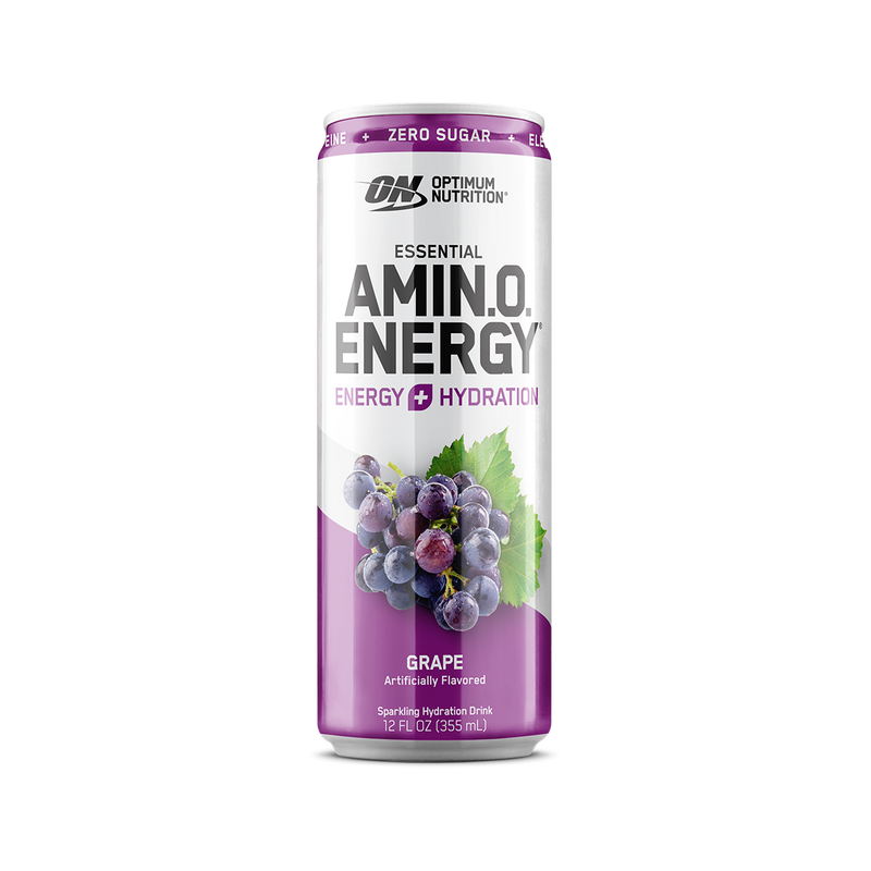 Optimum Nutrition Essential Amino Energy + Hydration Drink Grape 355ml