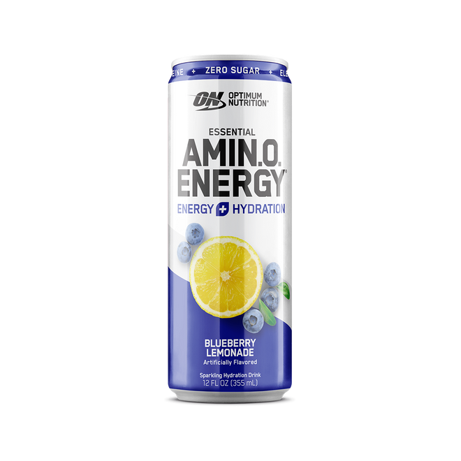Optimum Nutrition Essential Amino Energy + Hydration Drink Blueberry Lemonade 355ml