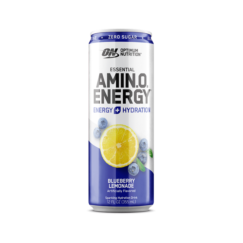Optimum Nutrition Essential Amino Energy + Hydration Drink Blueberry Lemonade 355ml