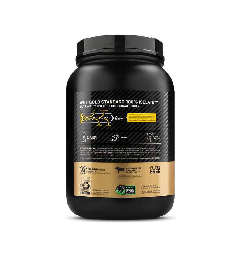 Optimum Nutrition Gold Standard Isolate Protein Vanilla 720g