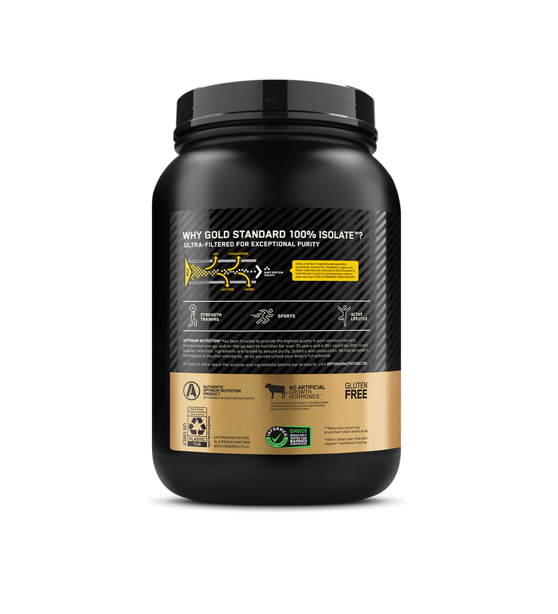 Optimum Nutrition Gold Standard Isolate Protein Chocolate Bliss 744g