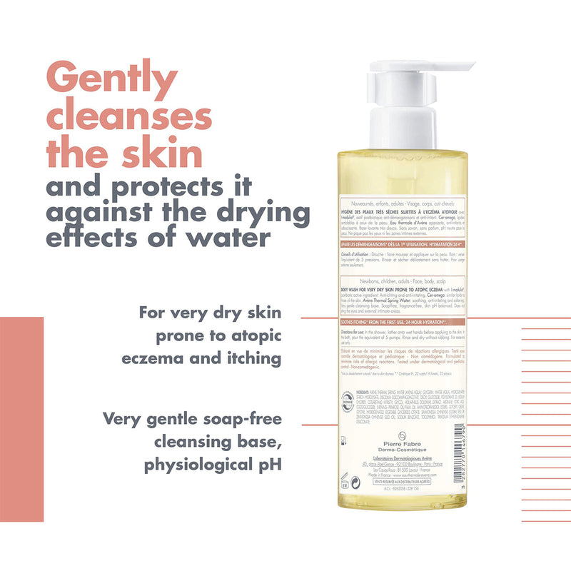 Avene Xeracalm Cleansing Oil 400ml