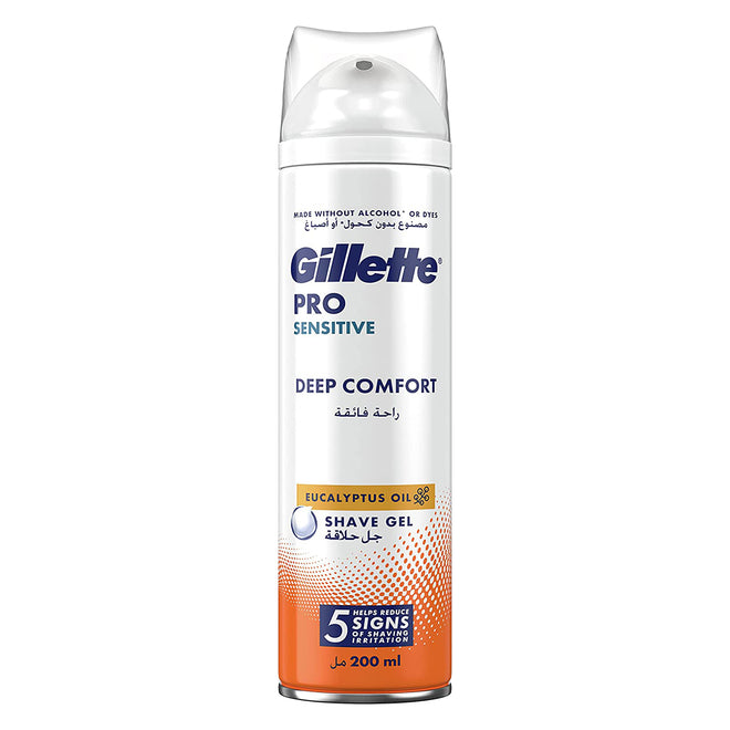 Gillette Shaving Gel Pro Sensitive Deep Comfort 200ml
