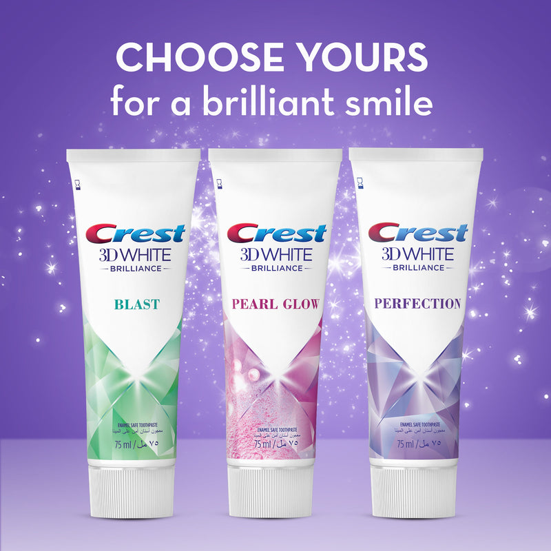 Crest Toothpaste 3D White Brilliance Perfection 75ml