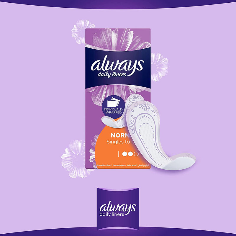 Always Liner Comfort Protect Fold 40 Count