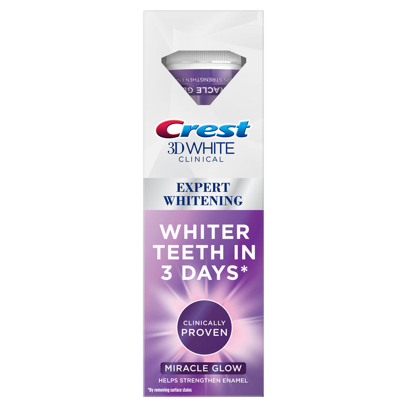 Crest Toothpaste 3D White Miracle Glow 75ml