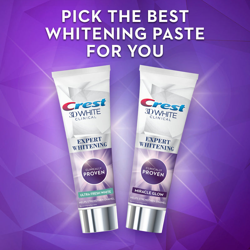 Crest Toothpaste 3D White Miracle Glow 75ml