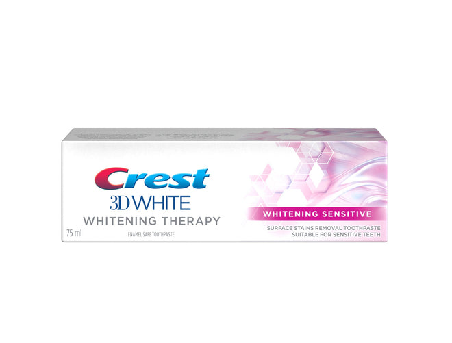 Crest Toothpaste 3D White Therapy Sensitive 75ml