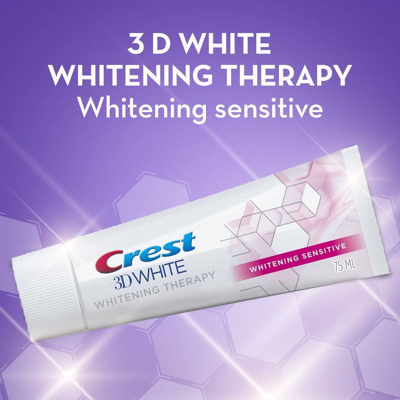 Crest Toothpaste 3D White Therapy Sensitive 75ml