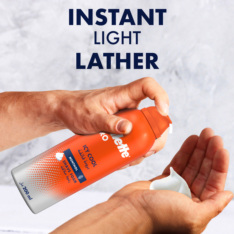 Gillette Shaving Foam Pro Icy Cool 200ml