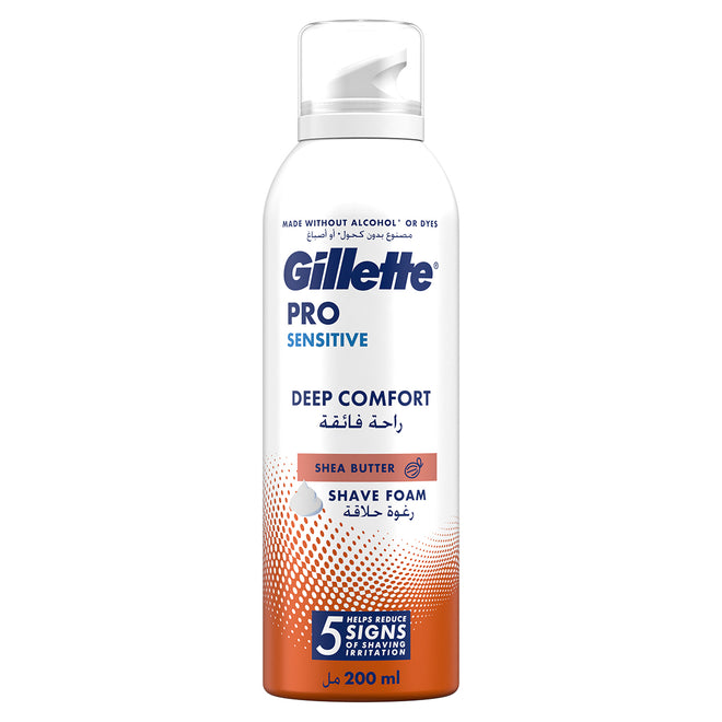 Gillette Shaving Foam Pro Sensitive Comfort 200ml