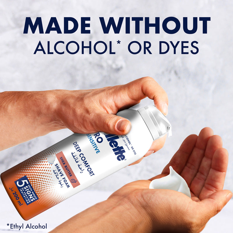 Gillette Shaving Foam Pro Sensitive Comfort 200ml