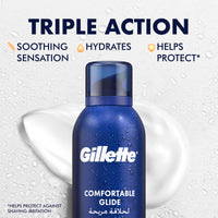 Gillette Shaving Foam Comfortable Glide 200ml