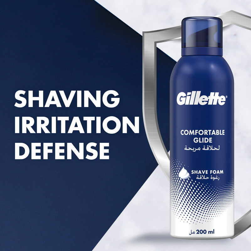 Gillette Shaving Foam Comfortable Glide 200ml