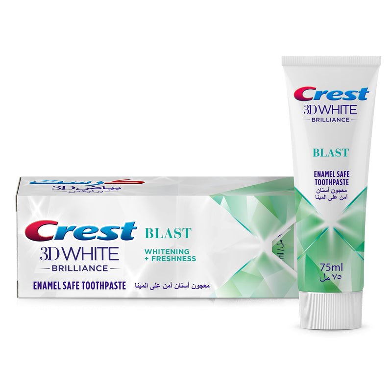 Crest Toothpaste 3D White Brilliance Blast 75ml
