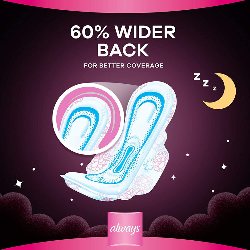 Always Cotton Maxi Thick Night 48 Count