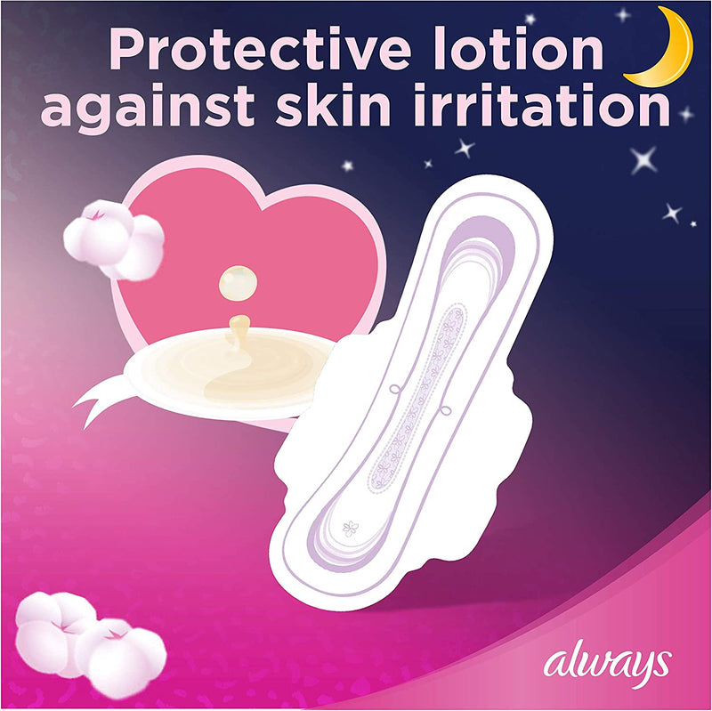 Always Cotton Maxi Thick Night 48 Count
