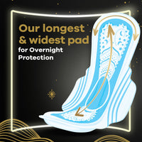 Always Sanitary Pads Maxi Thick Night+ 20 Count