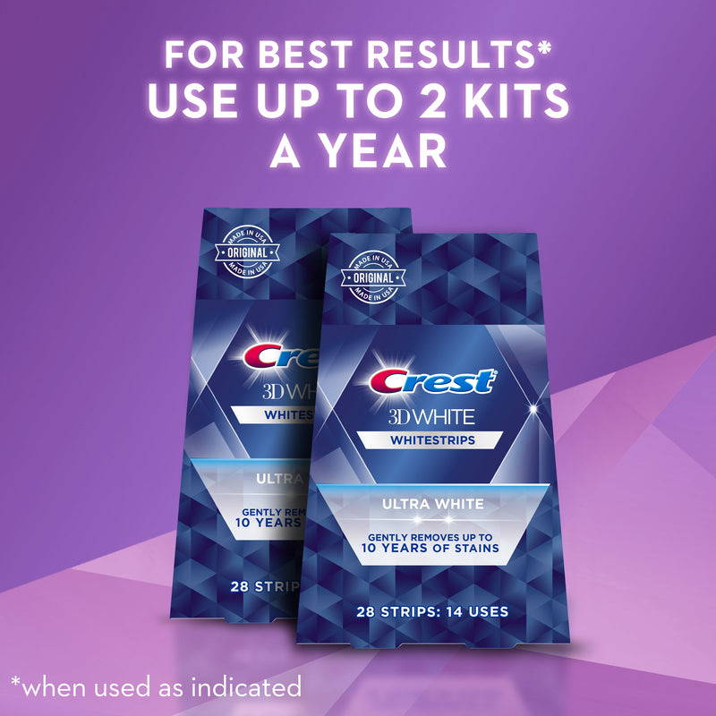 Crest Whitestrips 3D White Ultra White 28 Strips