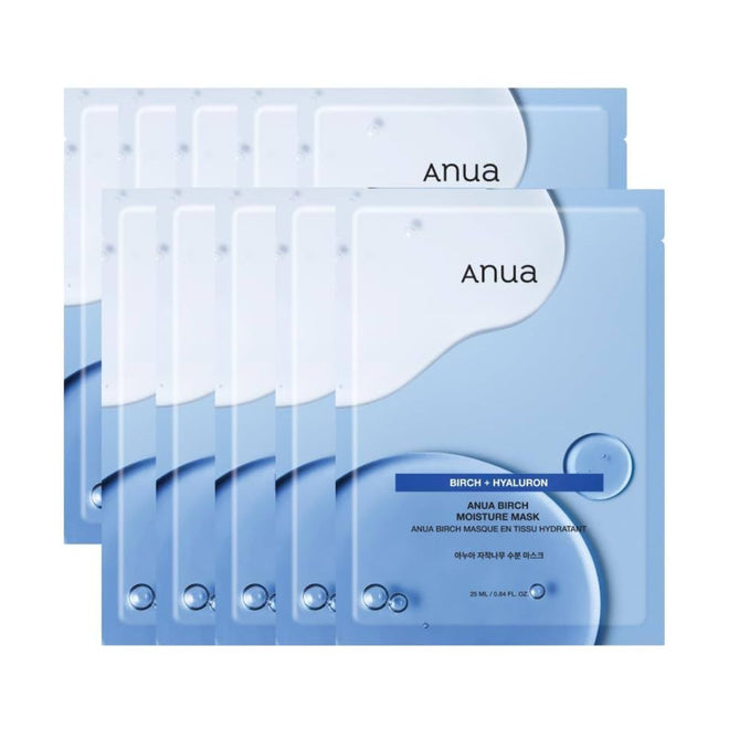 Anua Face Mask Birch Moisture 25ml 10 Pack