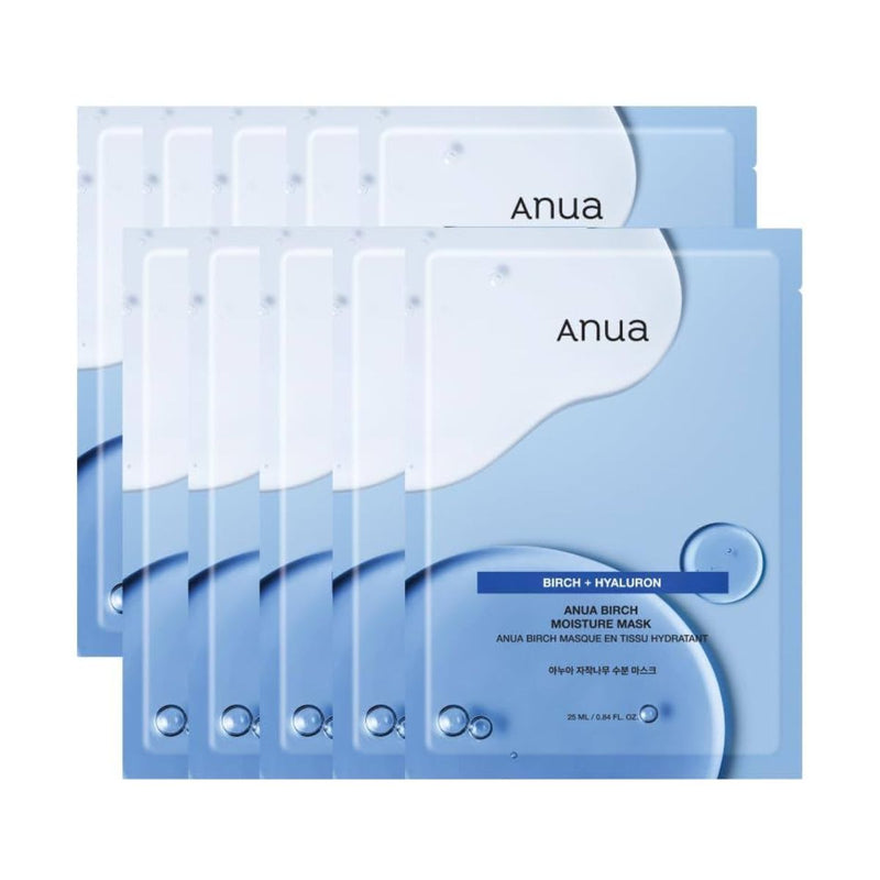 Anua Face Mask Birch Moisture 25ml 10 Pack