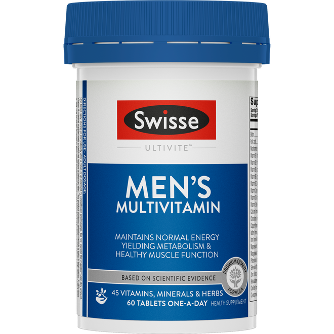 Swisse Ultivite Mens Multivitamin 60 Tablets