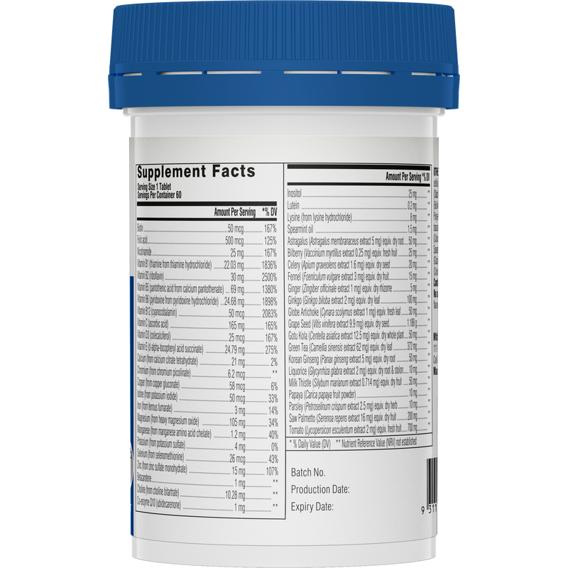 Swisse Ultivite Mens Multivitamin 60 Tablets