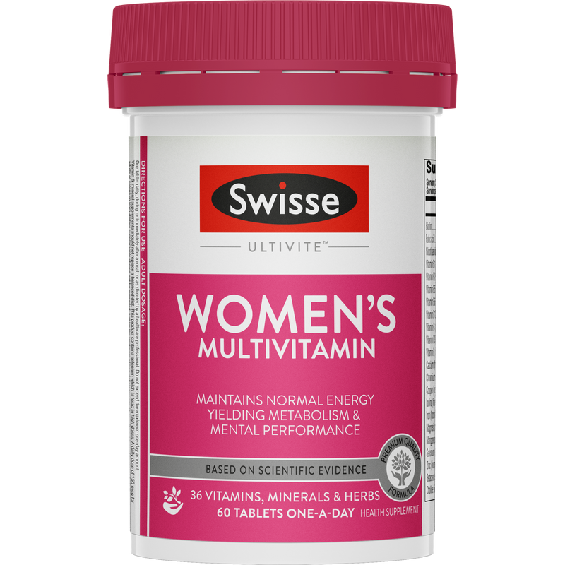 Swisse Ultivite Womens Multivitamin 60 Tablets