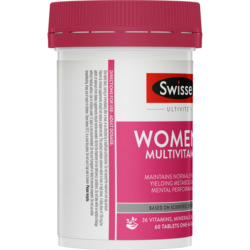 Swisse Ultivite Womens Multivitamin 60 Tablets