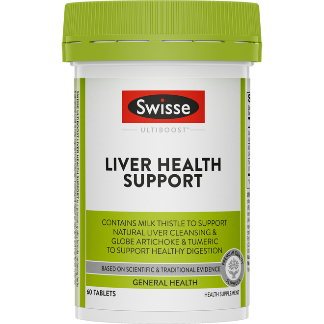 Swisse Ultiboost Liver Health Support 60 Tablets