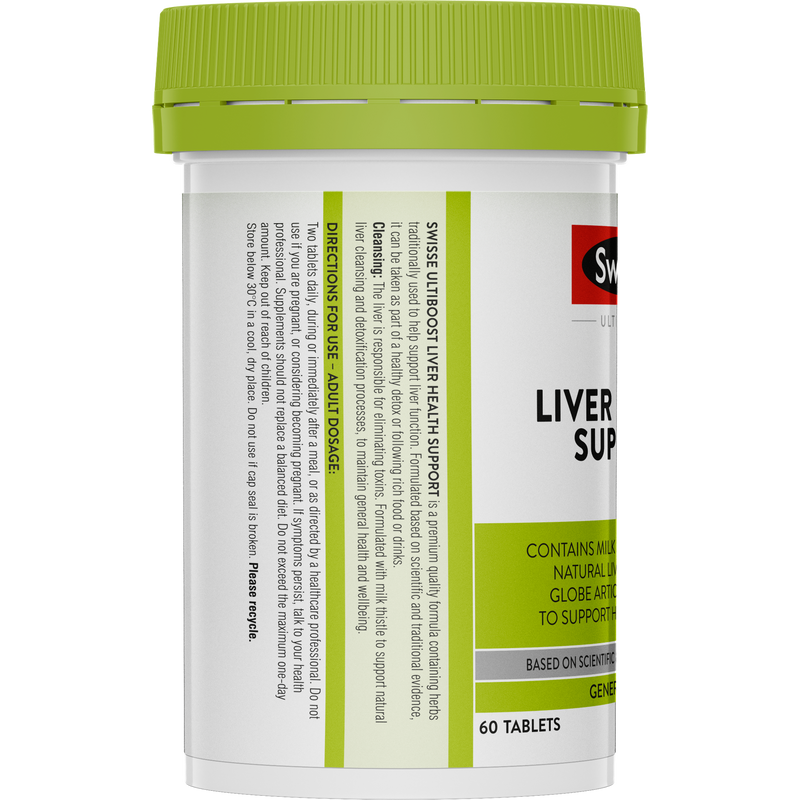 Swisse Ultiboost Liver Health Support 60 Tablets