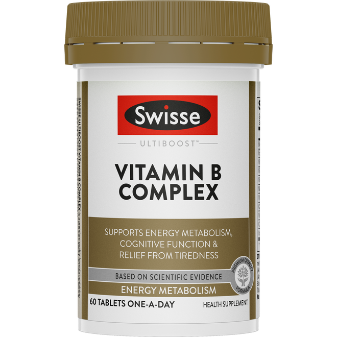 Swisse Ultiboost Vitamin B Complex 60 Tablets