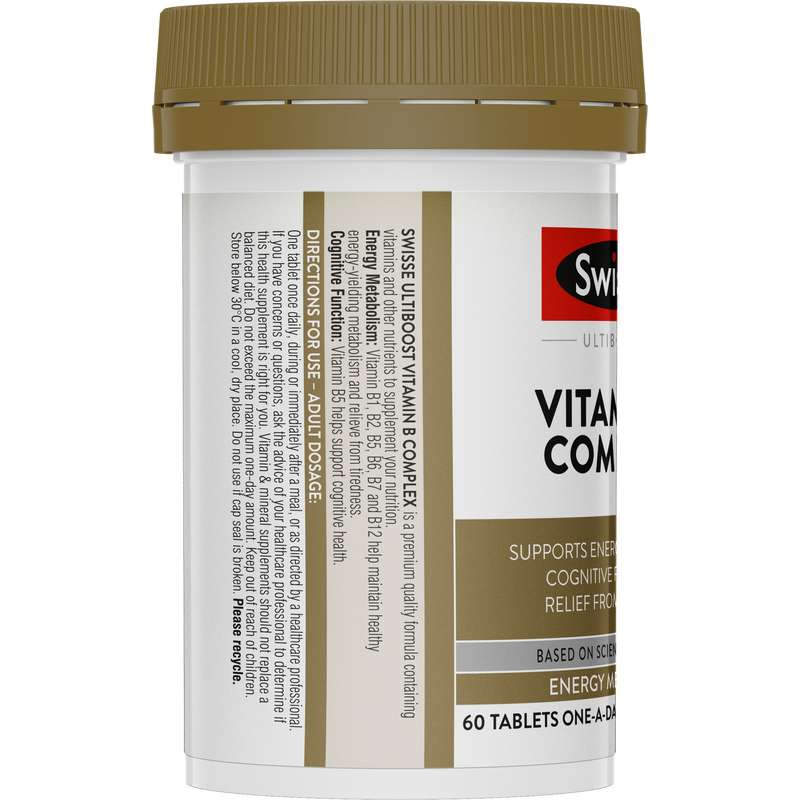 Swisse Ultiboost Vitamin B Complex 60 Tablets