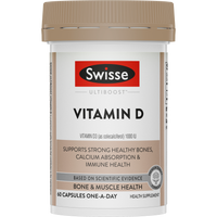 Swisse Ultiboost Vitamin D 60 Capsules