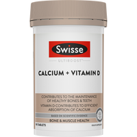 Swisse Ultiboost Calcium + Vitamin D 90 Tablets