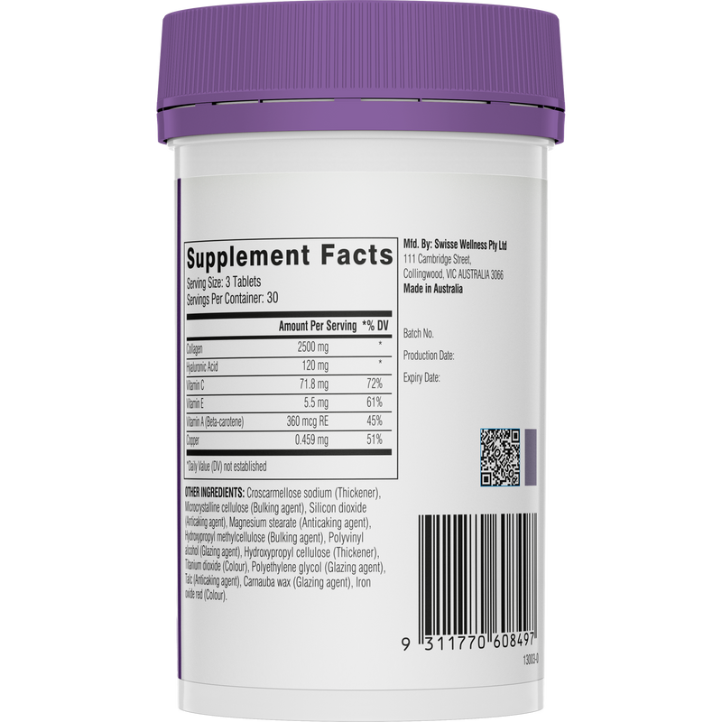 Swisse Beauty Collagen+ 90 Tablets