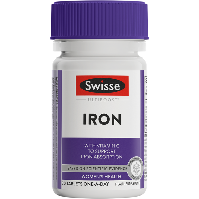 Swisse Ultiboost Iron 30 Tablets