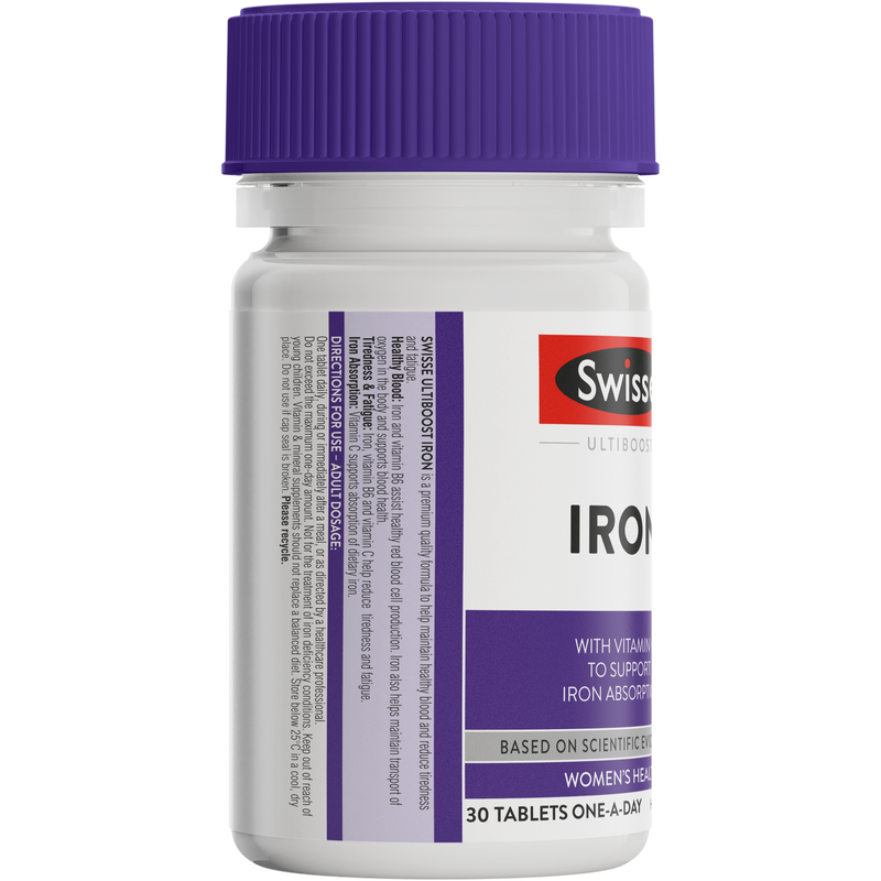 Swisse Ultiboost Iron 30 Tablets