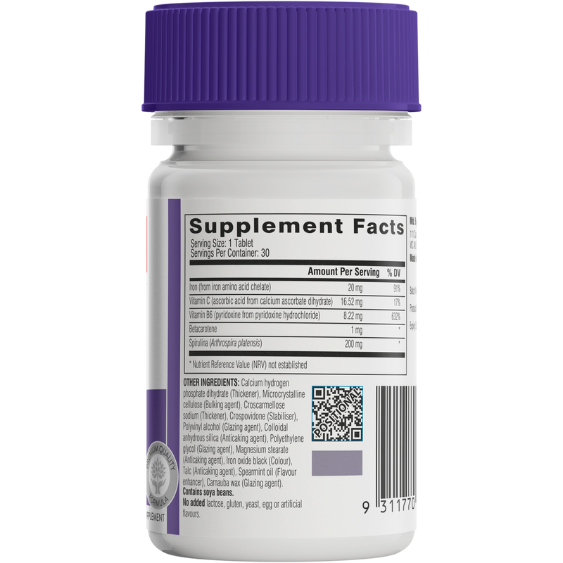 Swisse Ultiboost Iron 30 Tablets