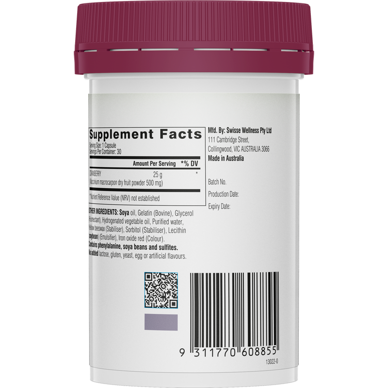 Swisse Ultiboost High Strength Cranberry 30 Capsules