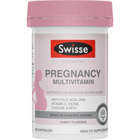 Swisse Ultinatal Pregnancy Multivitamin 60 Capsules