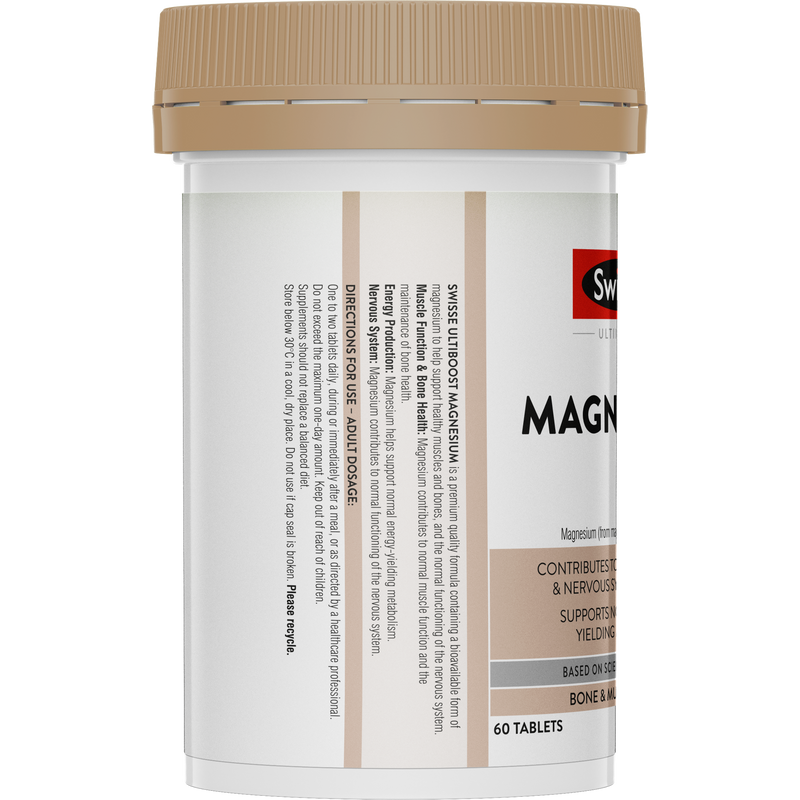Swisse Ultiboost Magnesium 60 Tablets