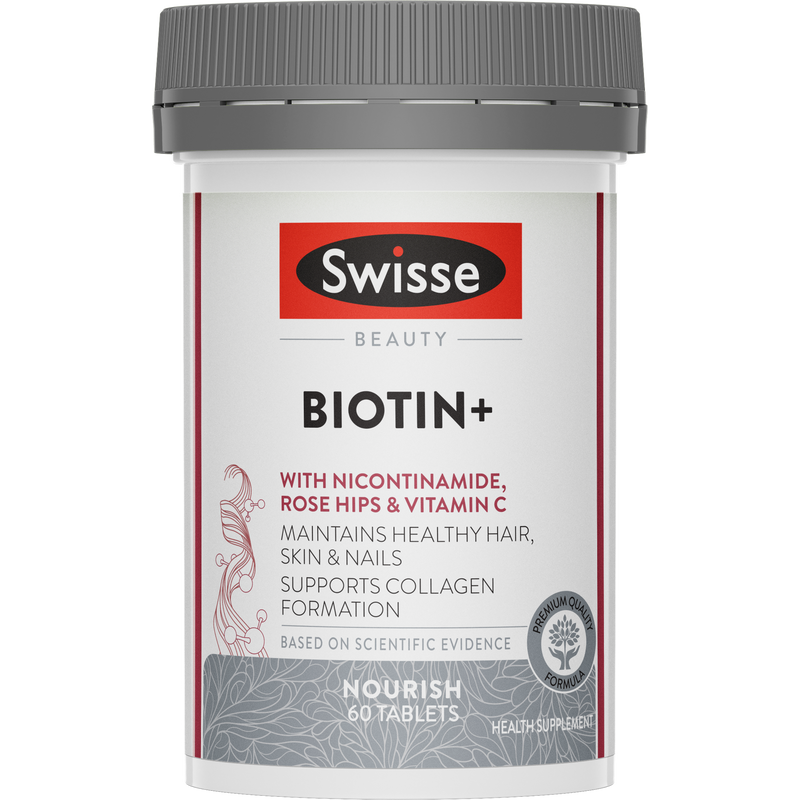 Swisse Beauty Biotin+ 60 Tablets
