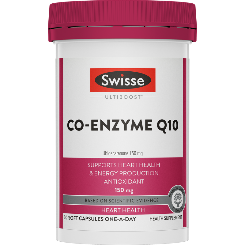 Swisse Ultiboost Coenzyme Q10 50 Capsules