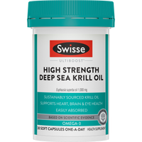 Swisse Ultiboost High Strength Deep Sea Krill Oil 30 Capsules