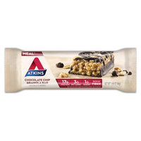Atkins Meal Protein Bar Chocolate Chip Granola Bar 48g