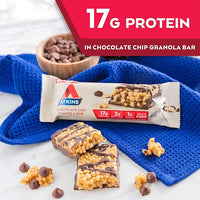 Atkins Meal Protein Bar Chocolate Chip Granola Bar 48g
