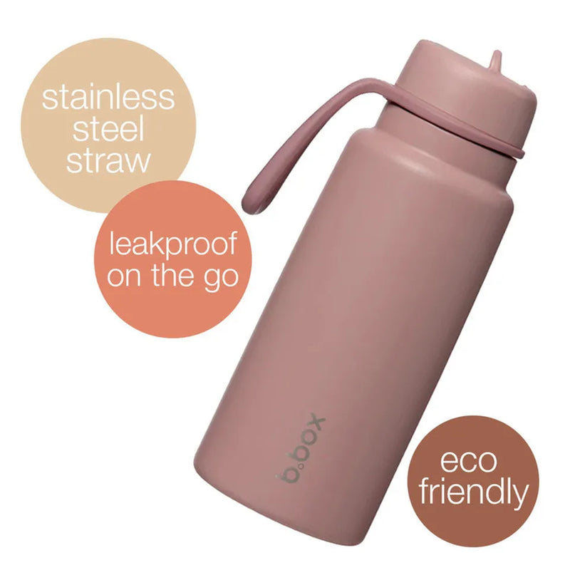 B.Box Hydratio Insulated Flip Top Bottle Berry Smoothie 1L
