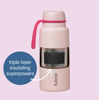 B.Box Hydratio Insulated Flip Top Bottle Berry Smoothie 1L